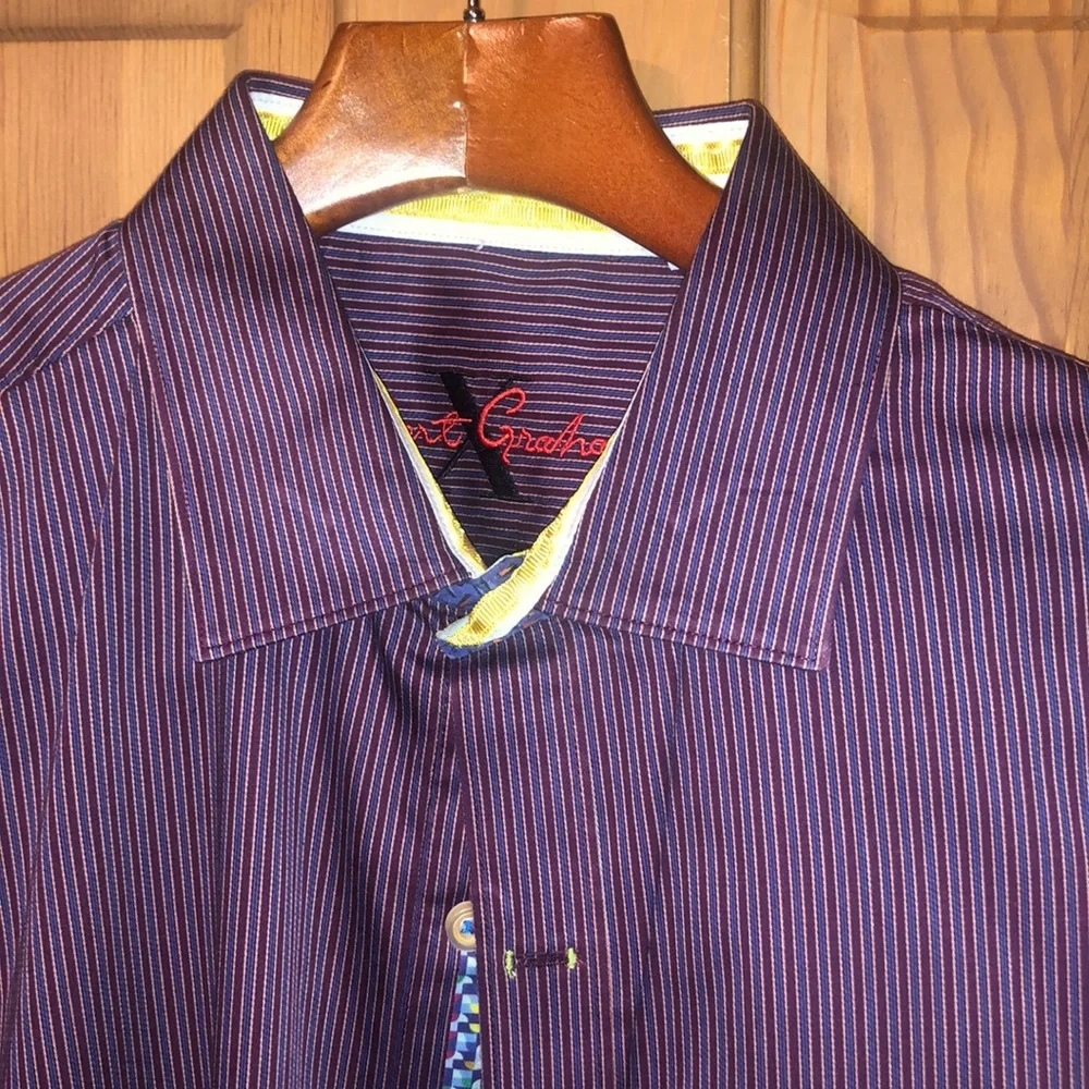 Robert Graham Men’s Shirt L | G - Picture 2 of 10